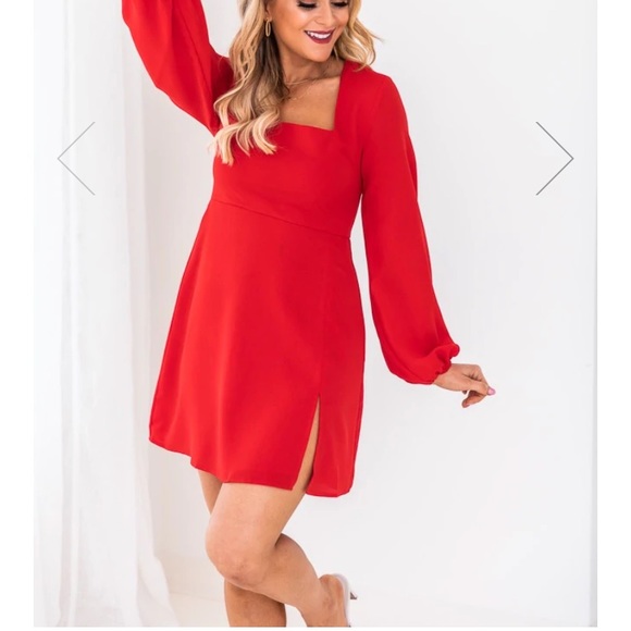 Pink lily dress - Picture 3 of 3